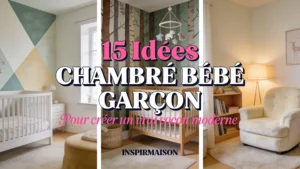 Idées de chambres bébé garçon modernes et cosy pour un cocon parfait.