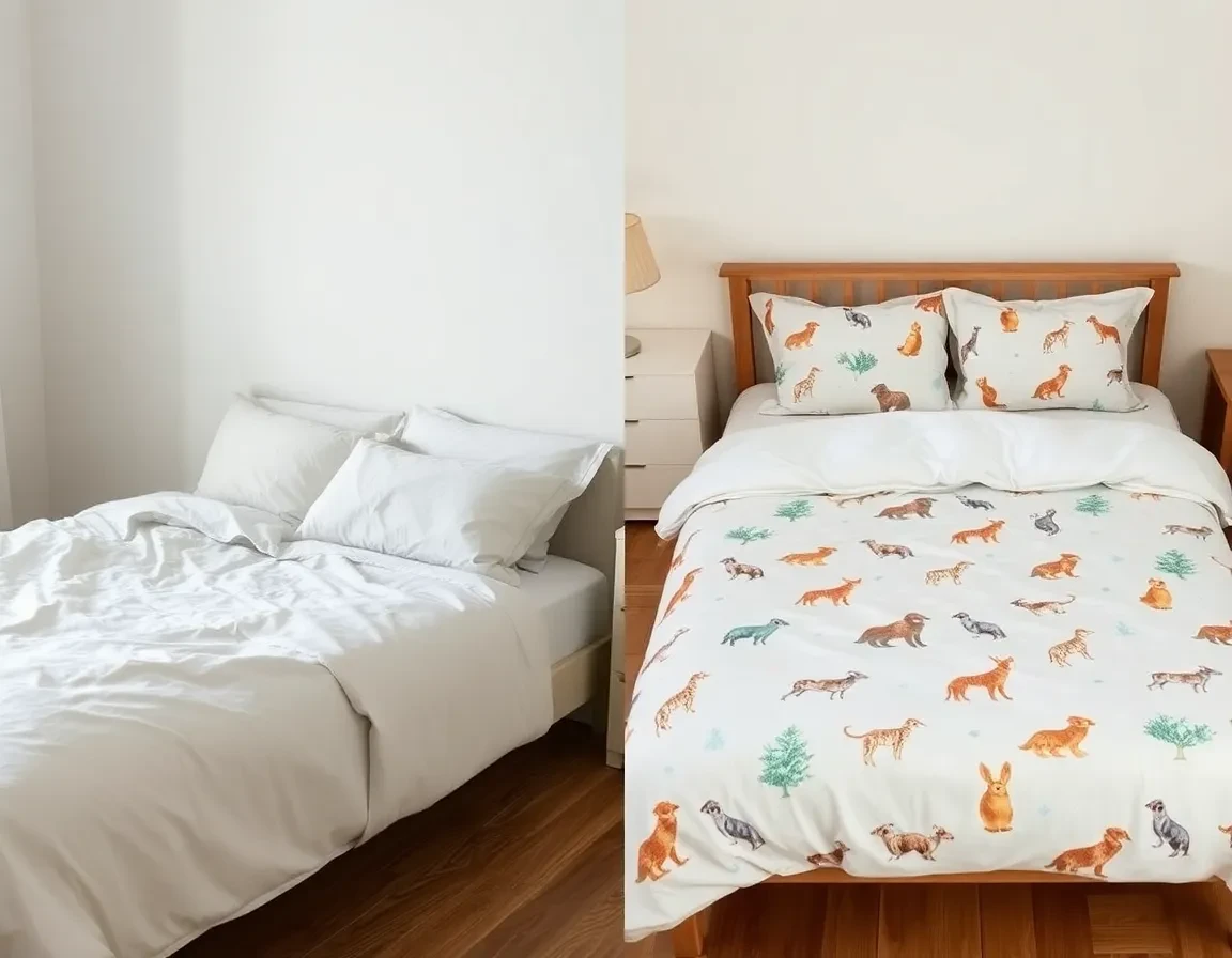 Choisis un linge de lit assorti au thème