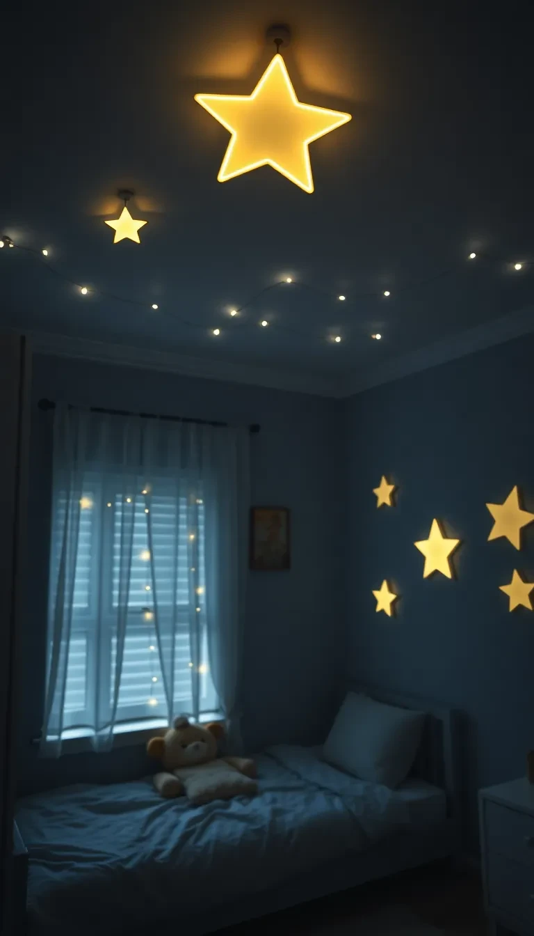 Crée un ciel étoilé au plafond
