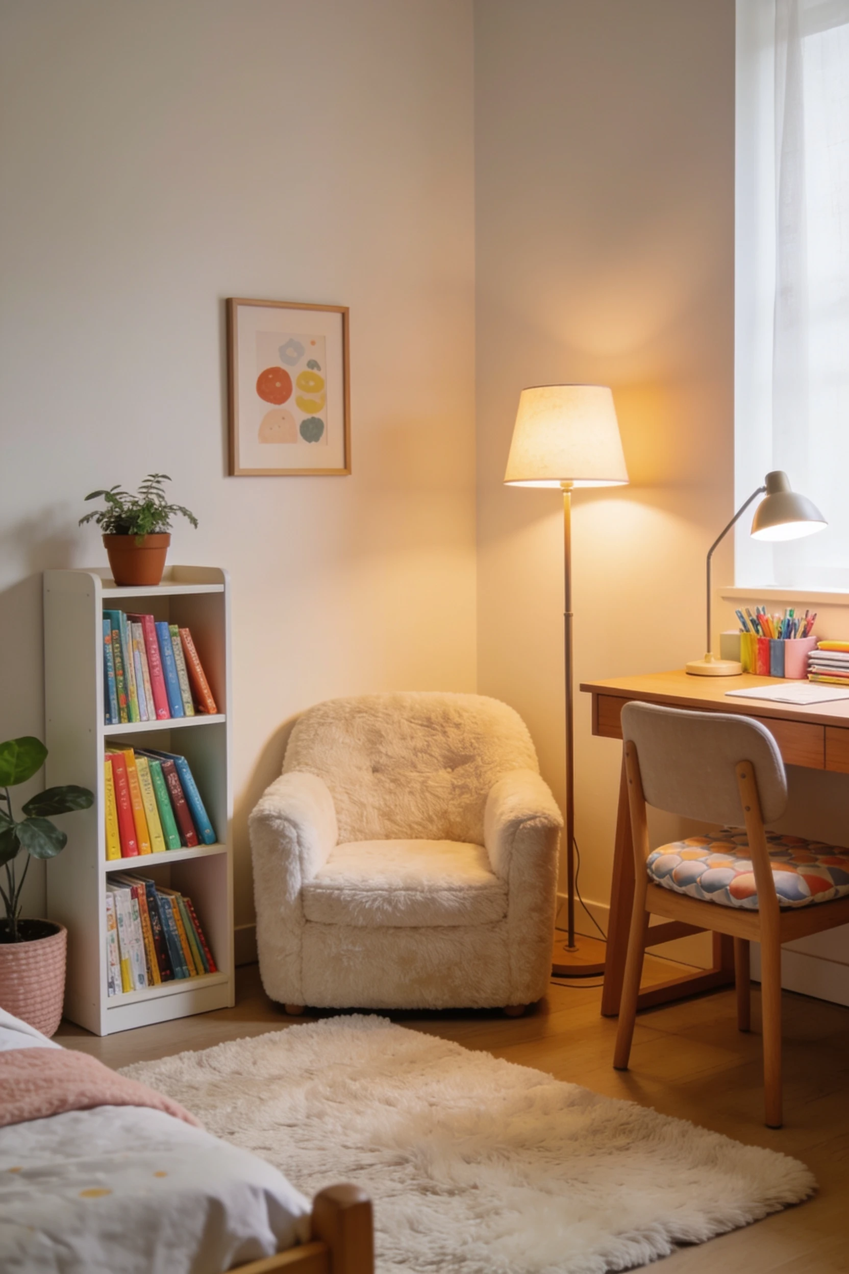 Créer des coins qui donnent envie de rester dans sa chambre