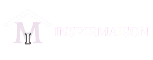 Logo Inspirmaison, lettre M stylisée avec toit de maison et I intégré.