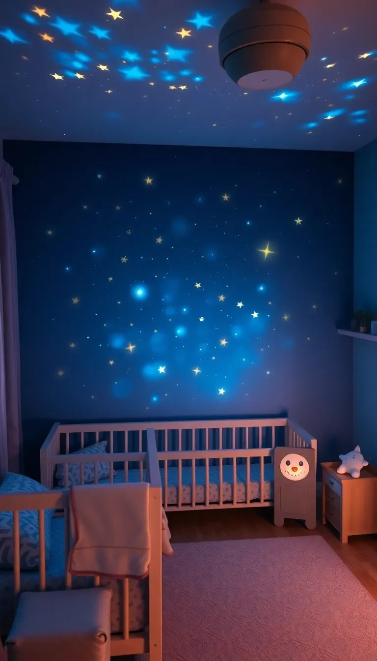 Installe un projecteur d'étoiles ou de constellations