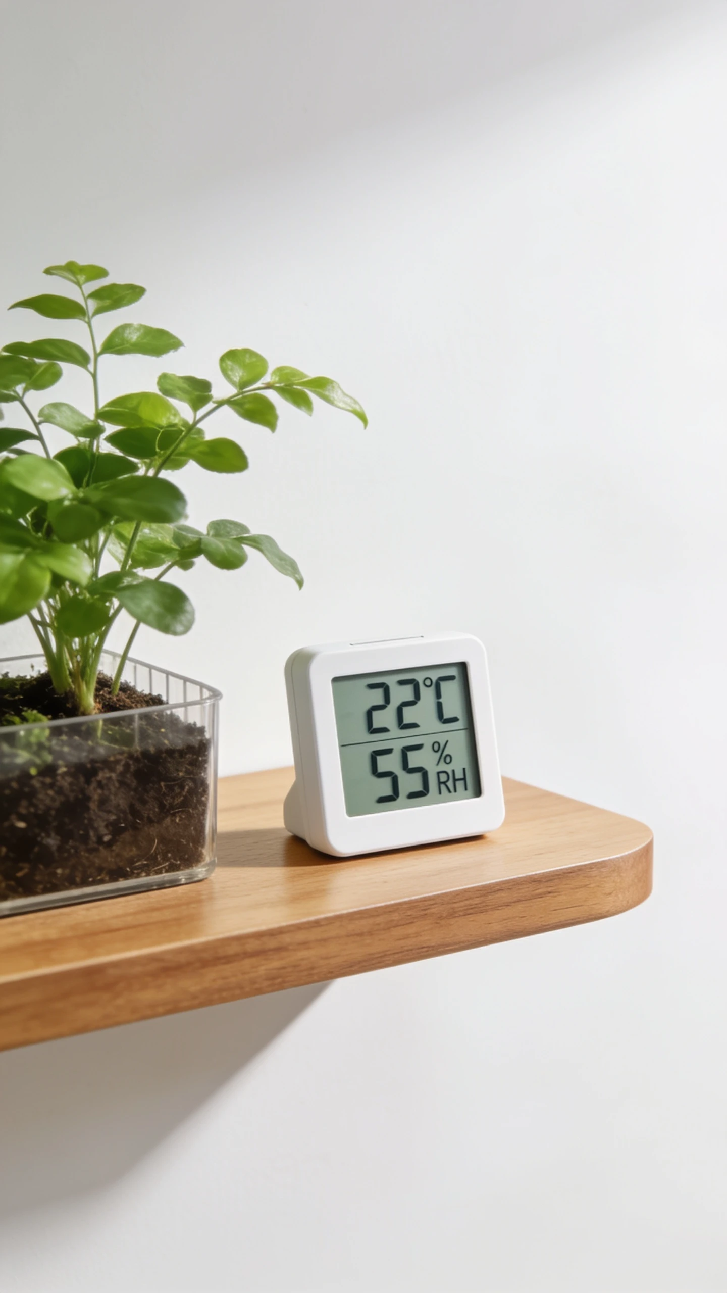 Installe un thermomètre-hygromètre visible