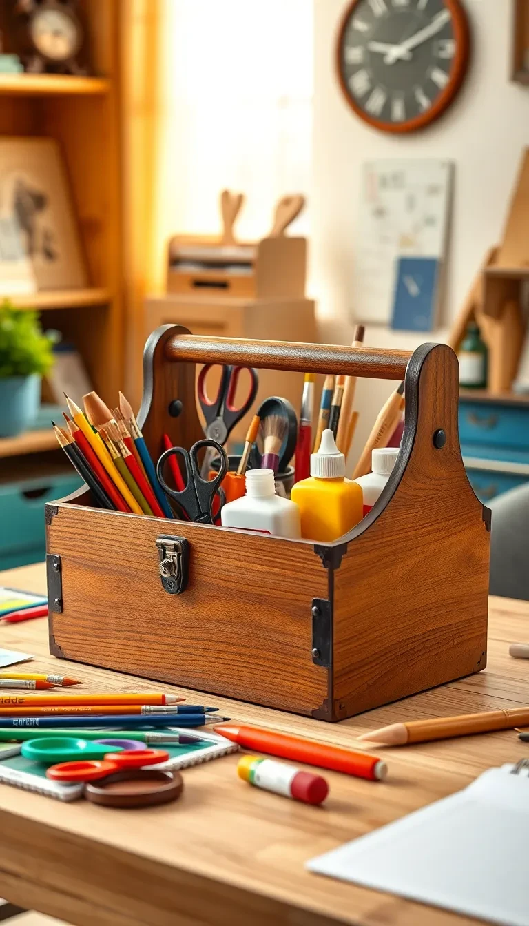 La caisse à outils pour le loisir créatif