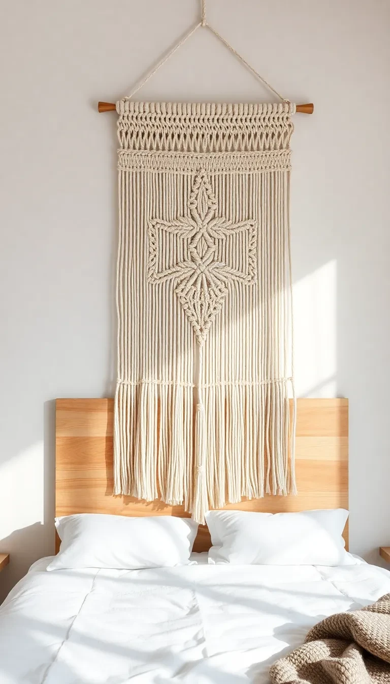 Le macramé suspension XXL