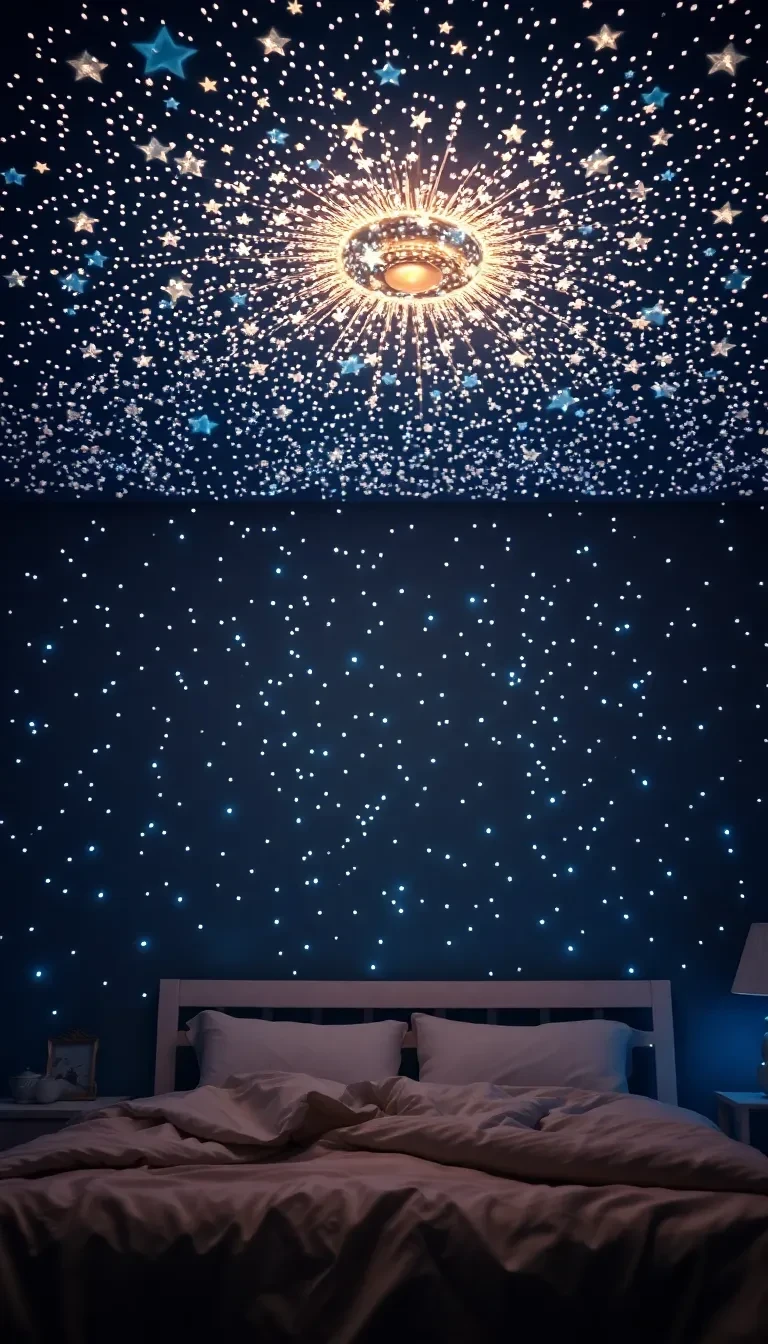 Le plafond étoilé qui change tout la nuit
