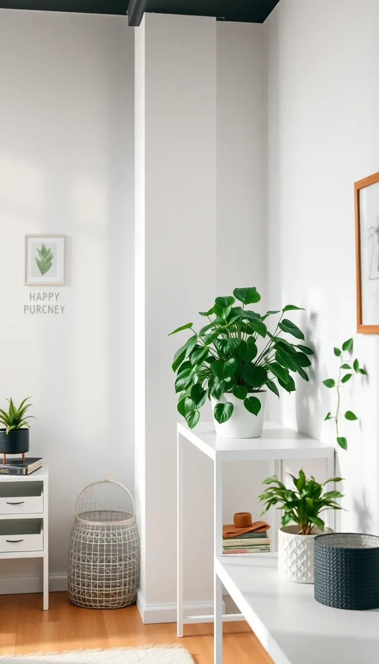 Le pothos, à condition de le placer hors de portée