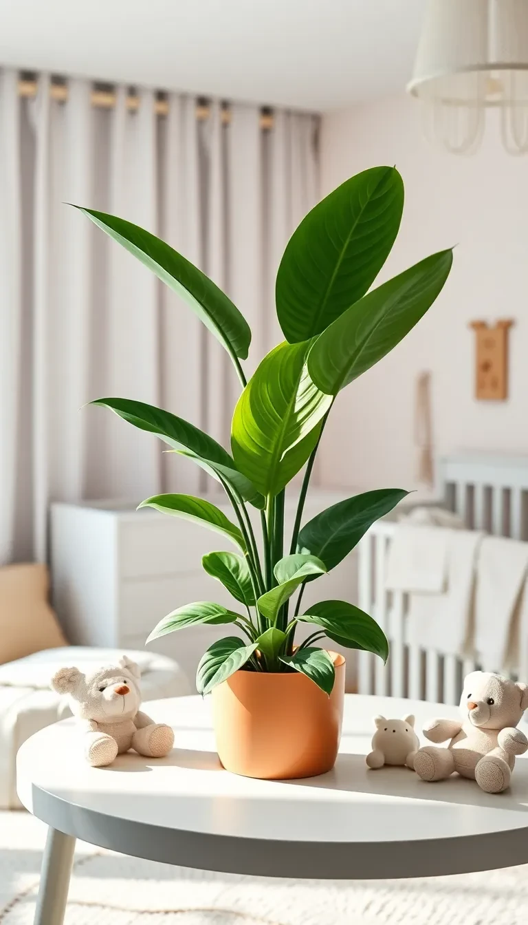 Le spathiphyllum, pour sa jolie fleur blanche apaisante