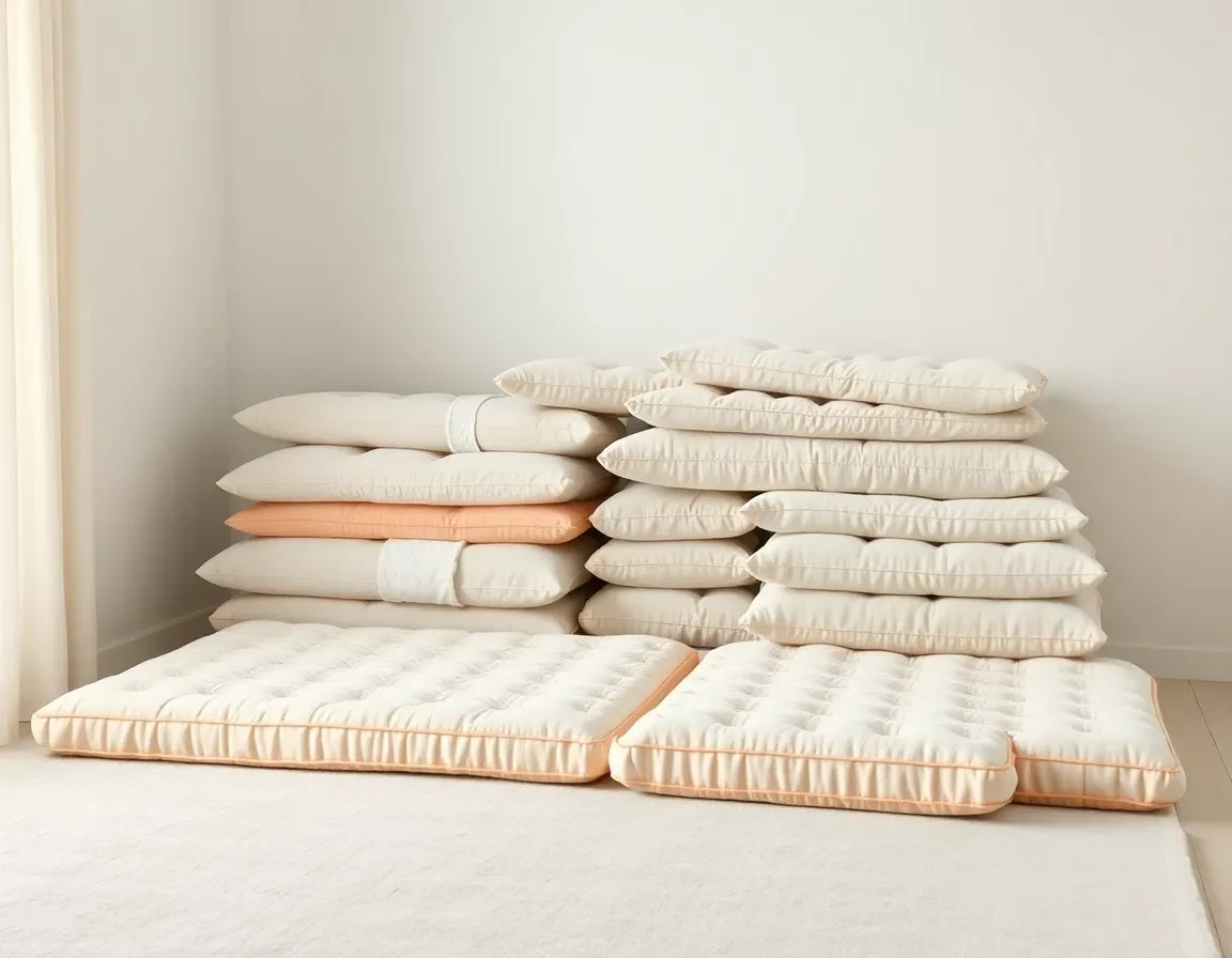 Les matelas de sol empilés, la solution la plus simple