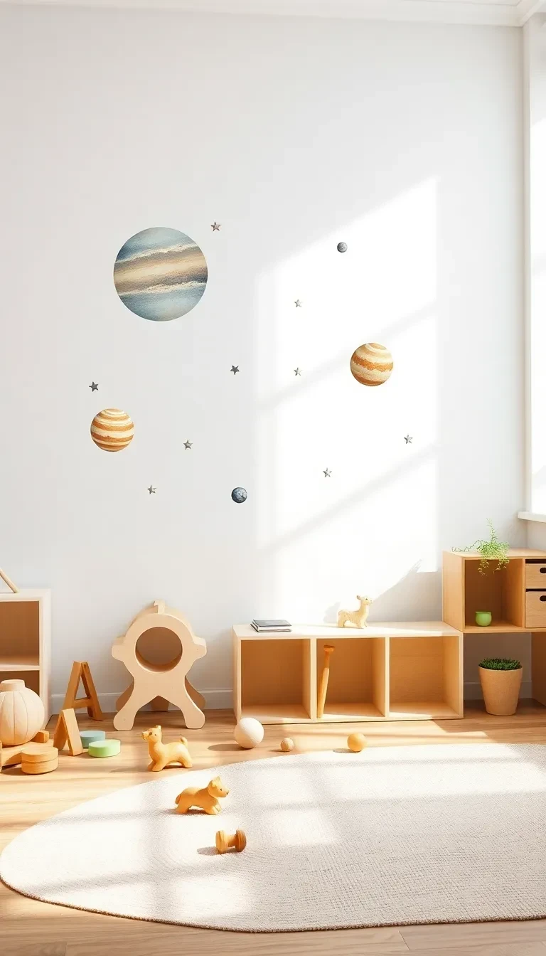 Les stickers muraux planètes, sans un coup de peinture