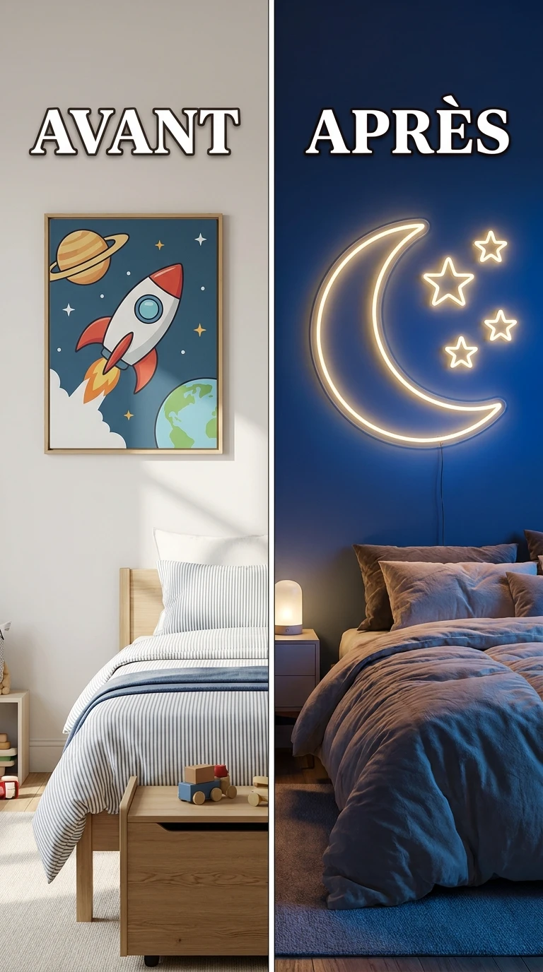 Les œuvres lumineuses, pour un effet magique le soir
