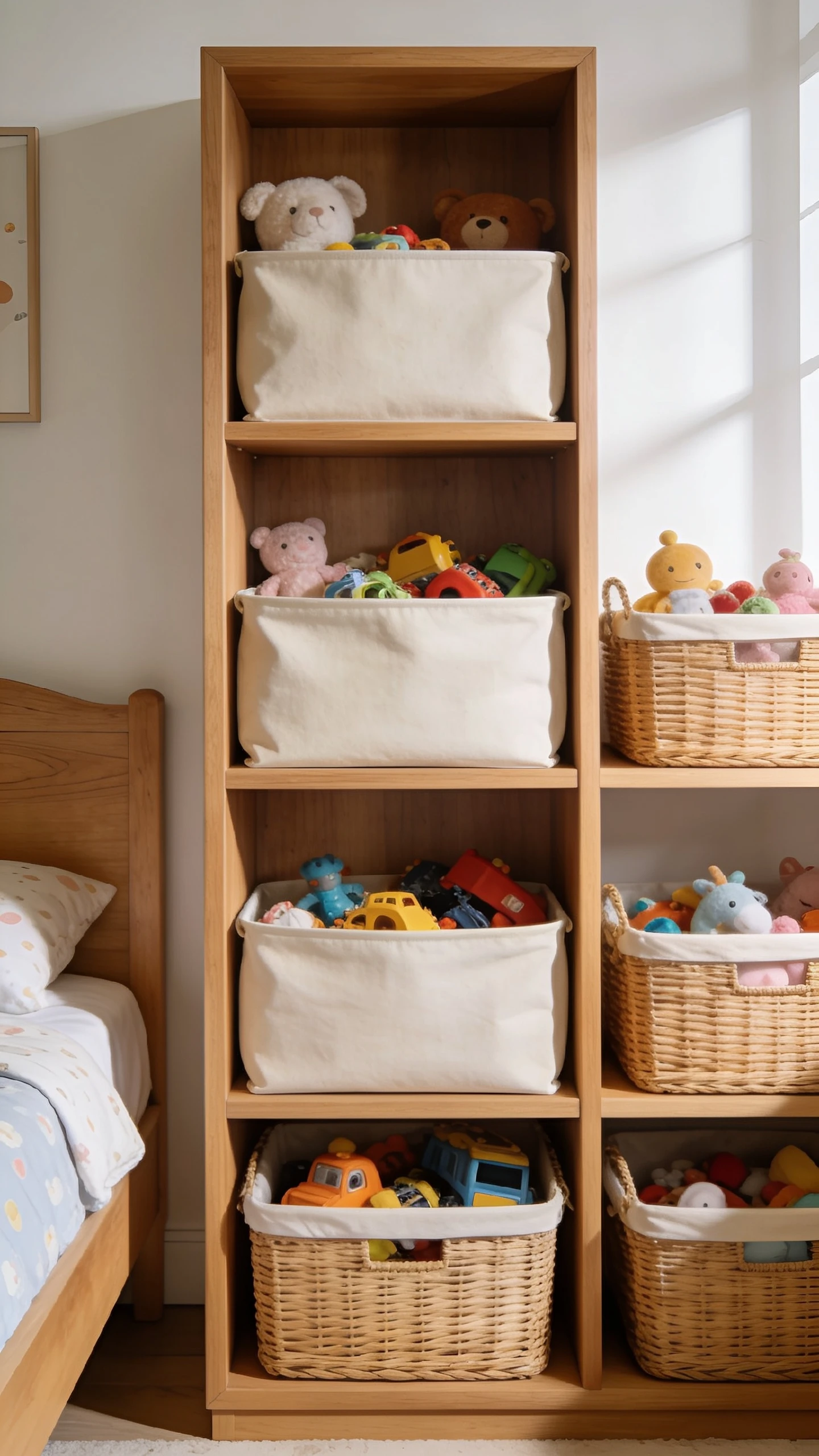 Pense rangement vertical pour les jouets