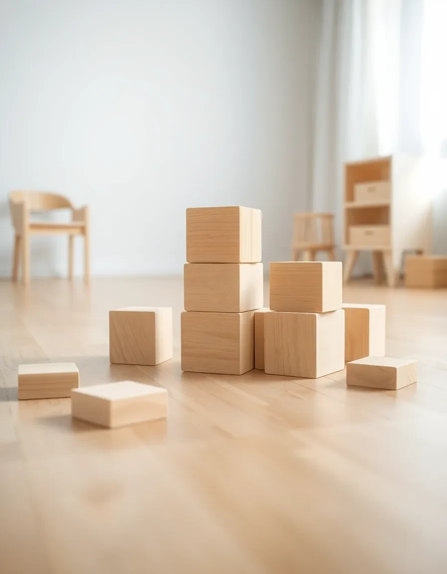 Privilégie des jouets en bois plutôt qu'en plastique