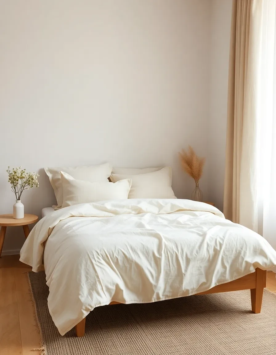 Privilégie un linge de lit en coton bio ou en lin