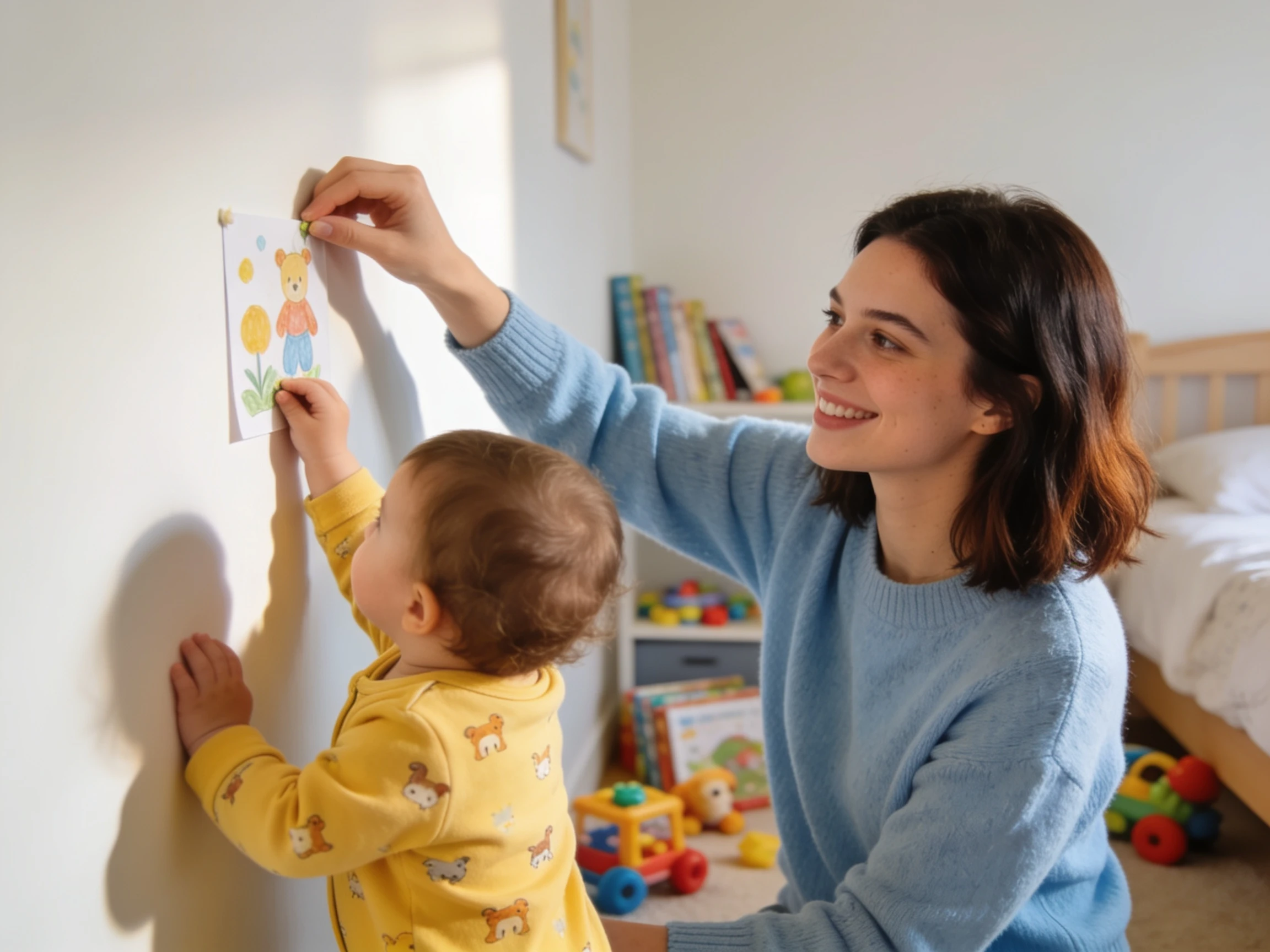 Profiter de cette étape pour renouveler légèrement la déco murale