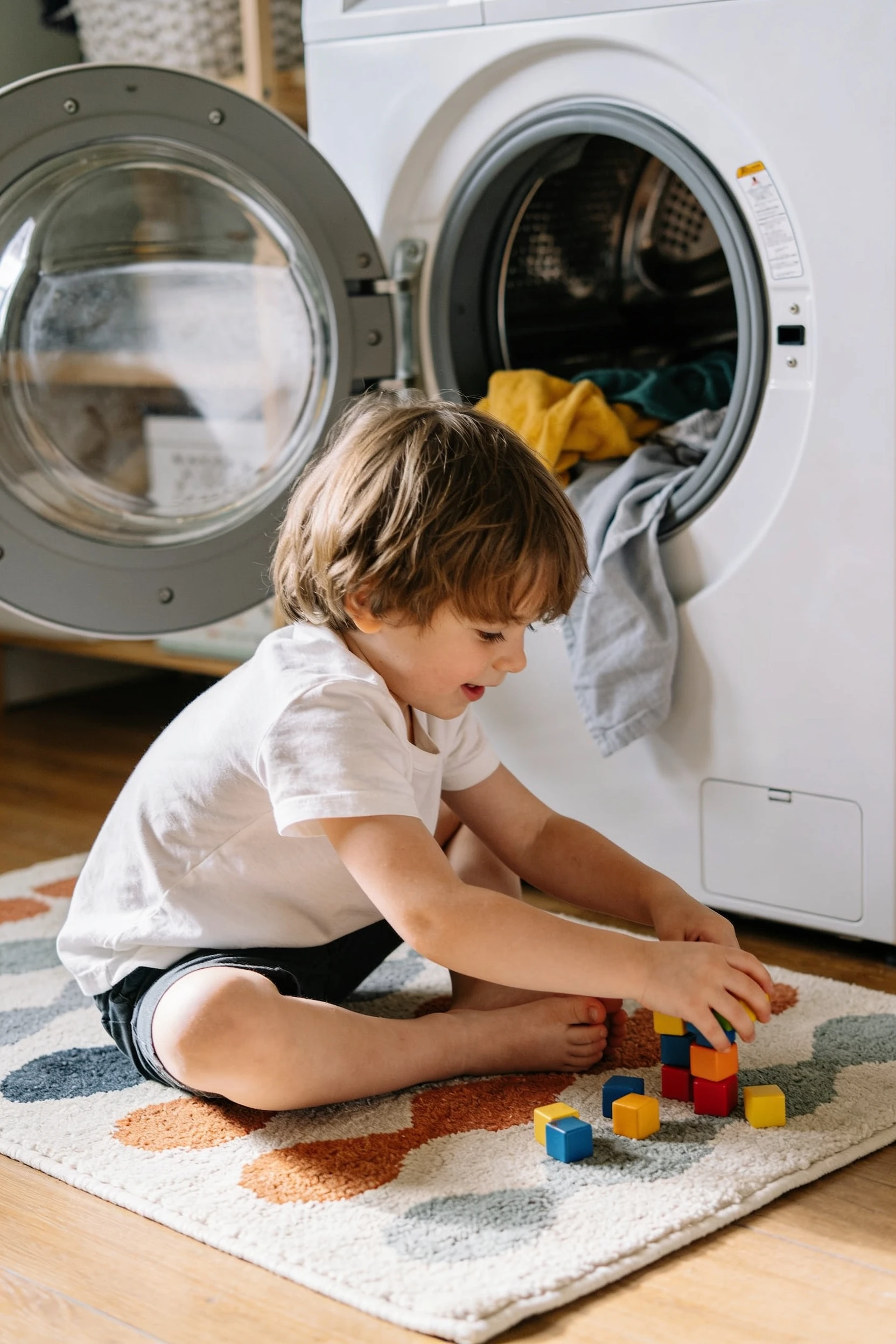 Si un tapis reste indispensable, le choisir lavable en machine
