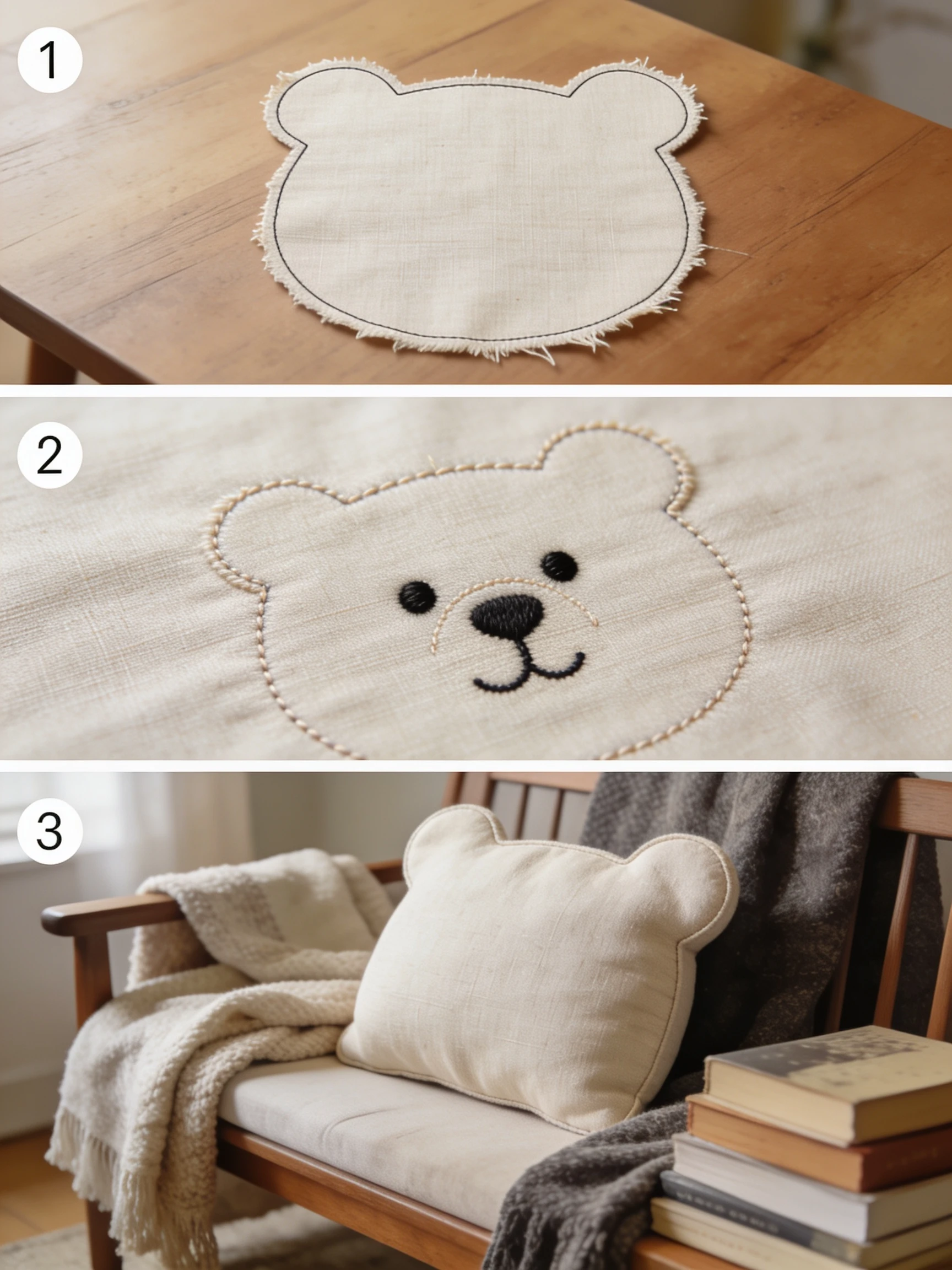 Suspends les doudous et peluches dans un filet mural