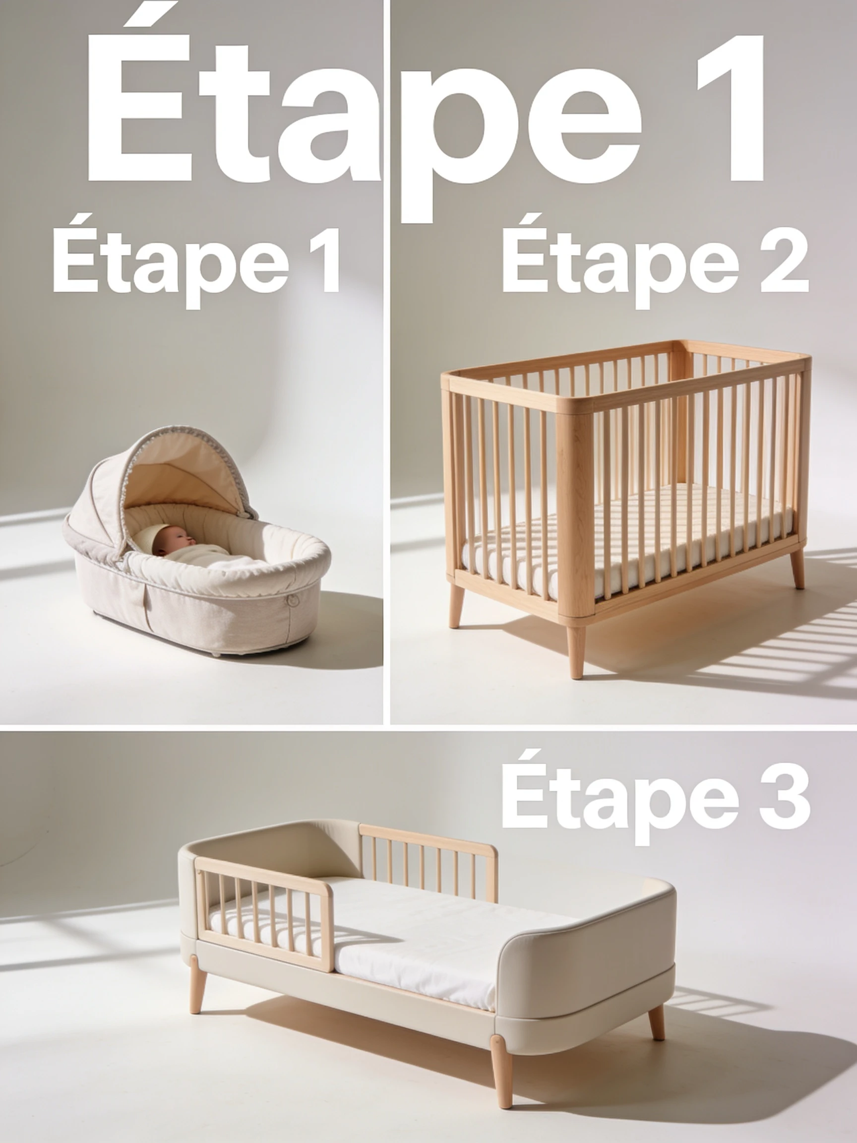 Un mobilier évolutif qui grandit avec lui