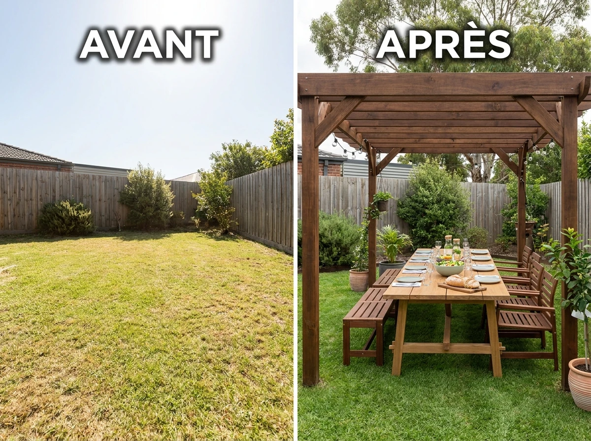 Autoportante Rectangulaire 4x6m - La Conviviale