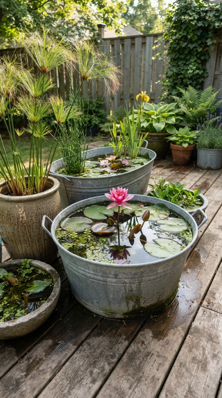 Bacs à Plantes Aquatiques Sans Bassin