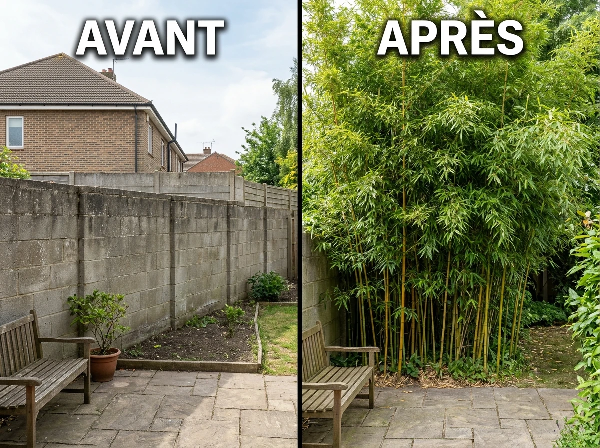 Bambou Phyllostachys en Masse