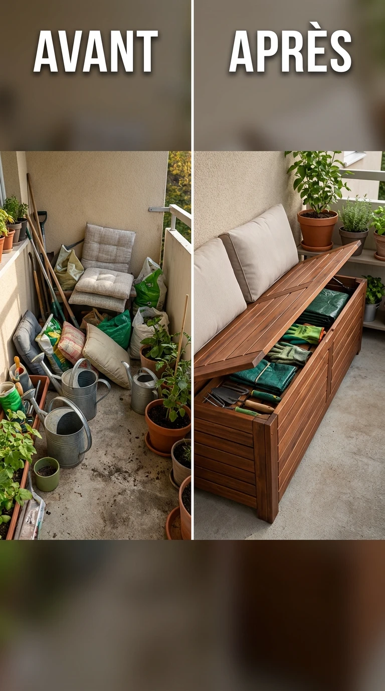 Banc Coffre Double Fonction