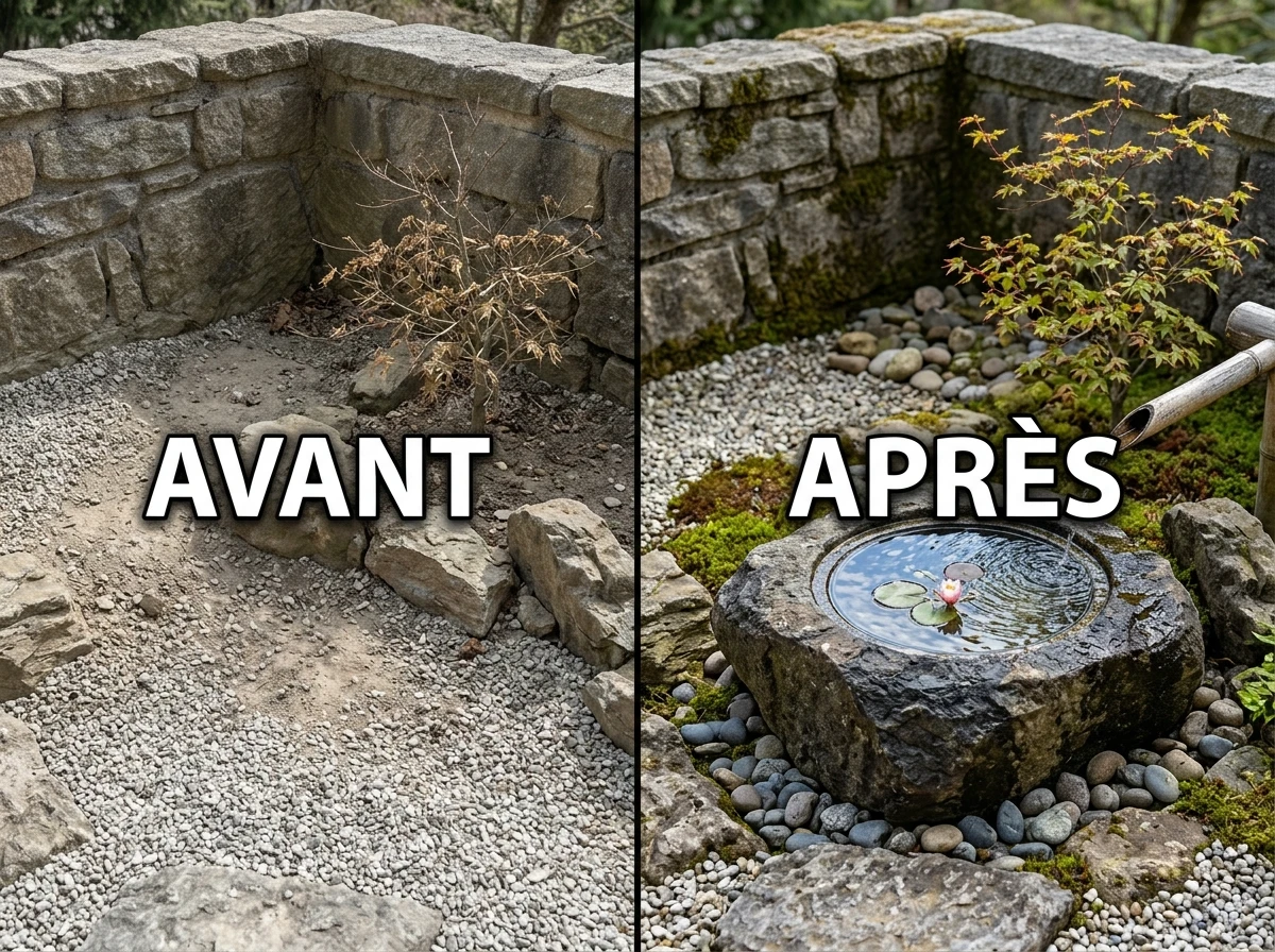 Bassin Miniature en Pierre Naturelle