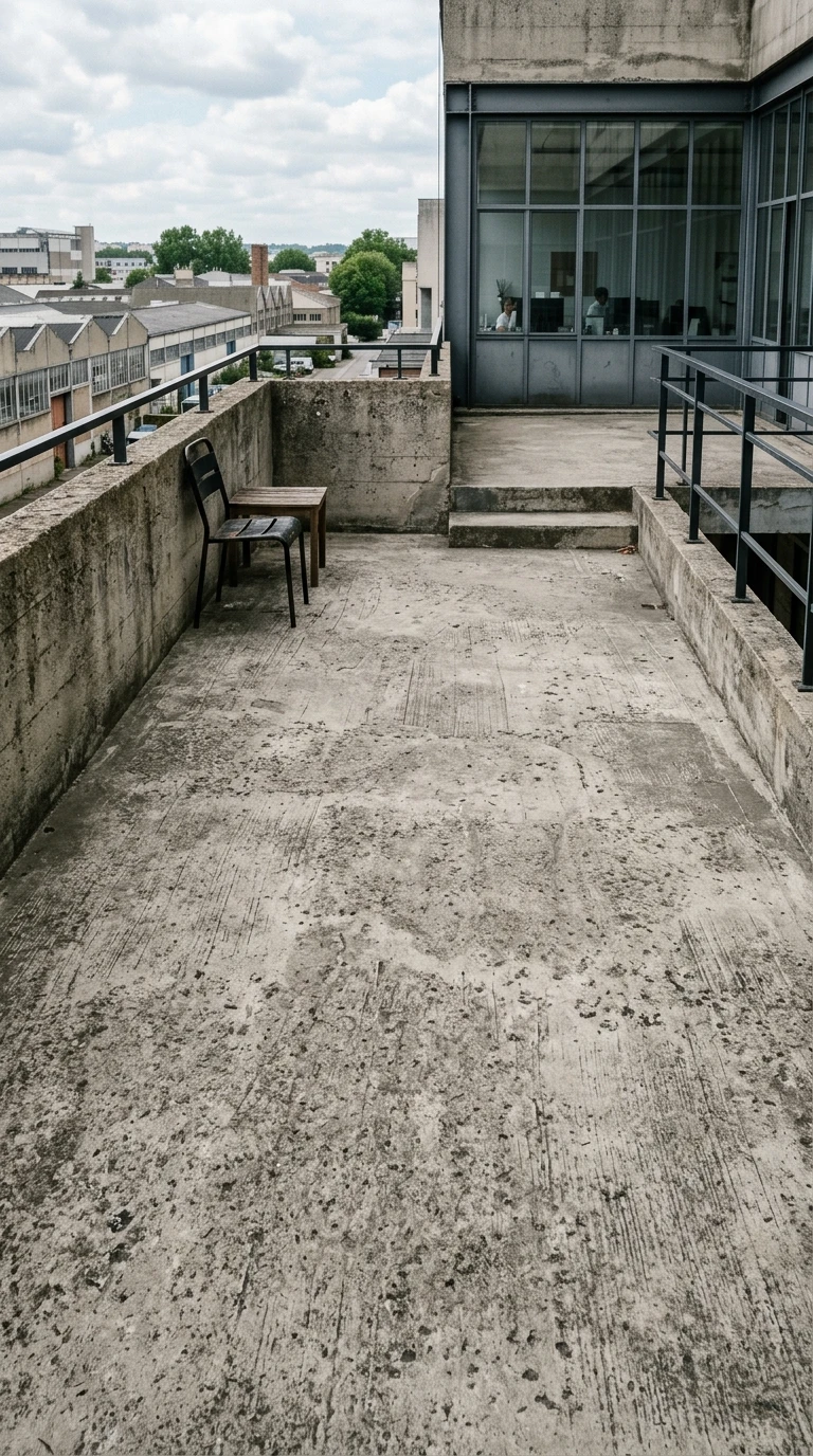 Béton Brut Taloché