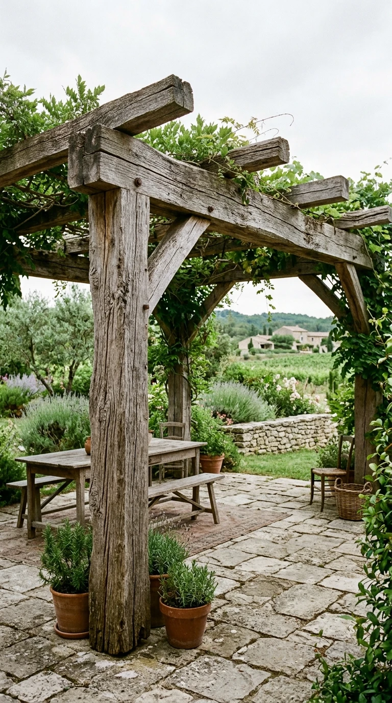 Bois Brut et Patiné pour les Structures