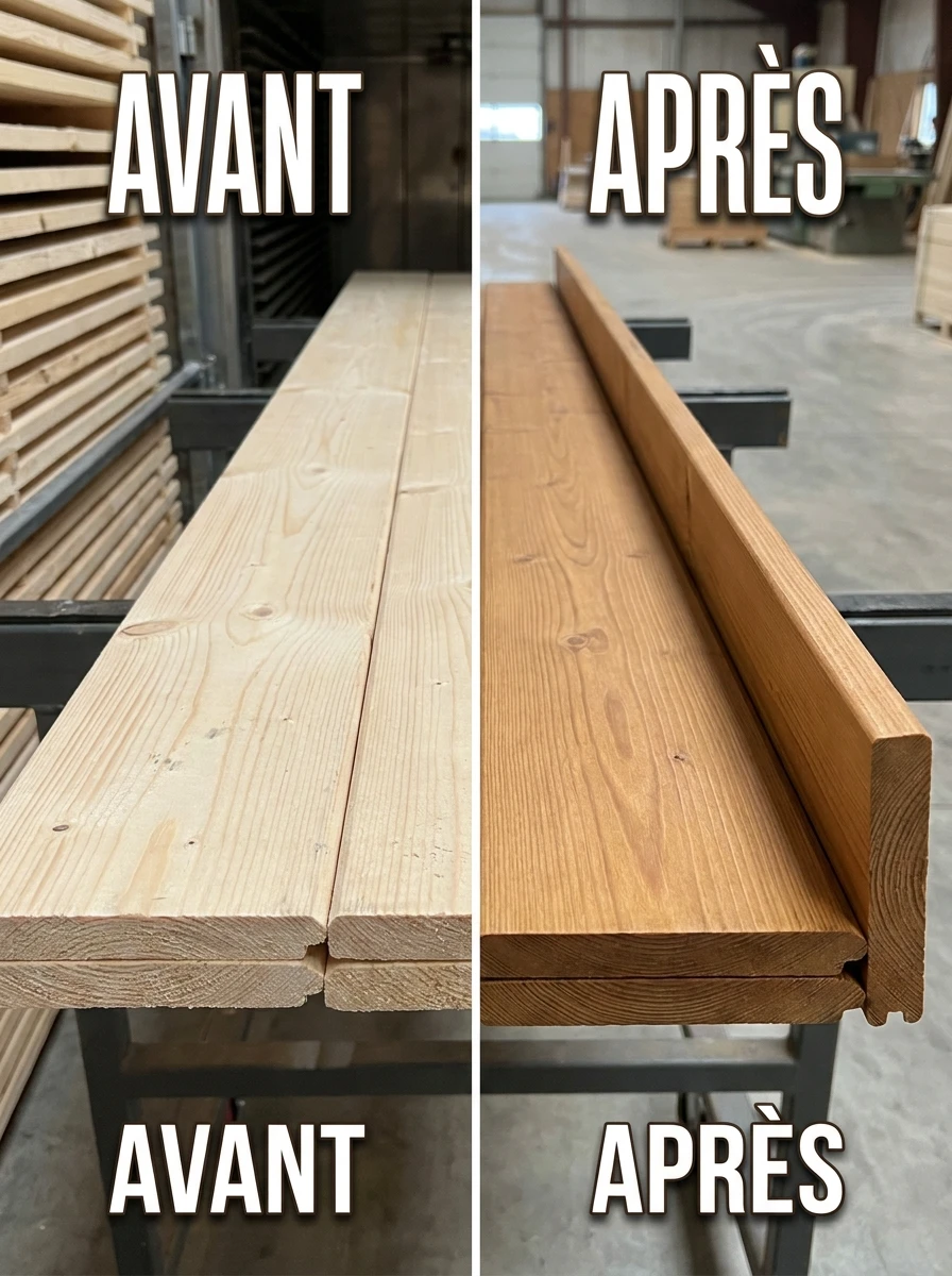 Bois Modifié Thermiquement