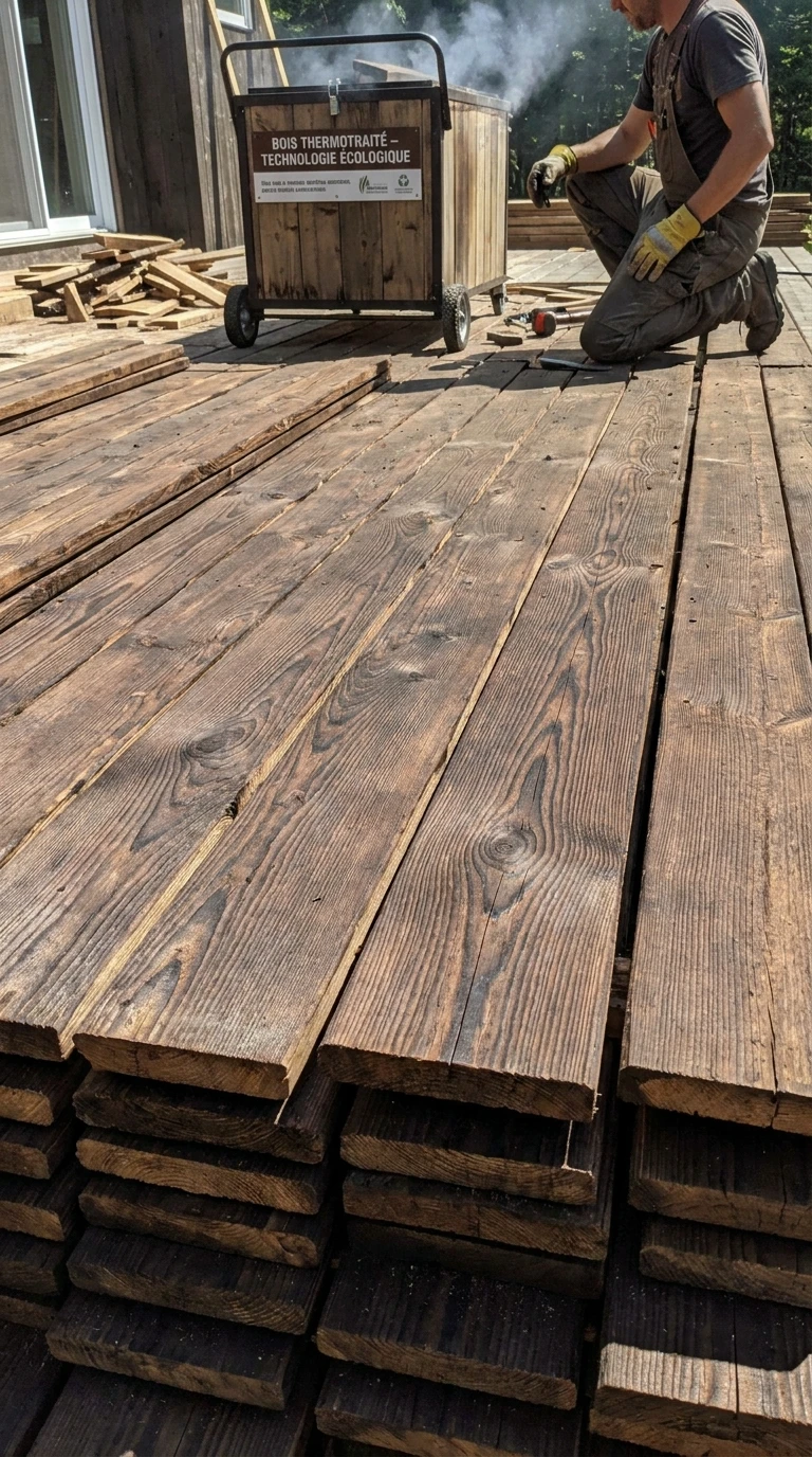 Bois Thermotraité (Thermowood)
