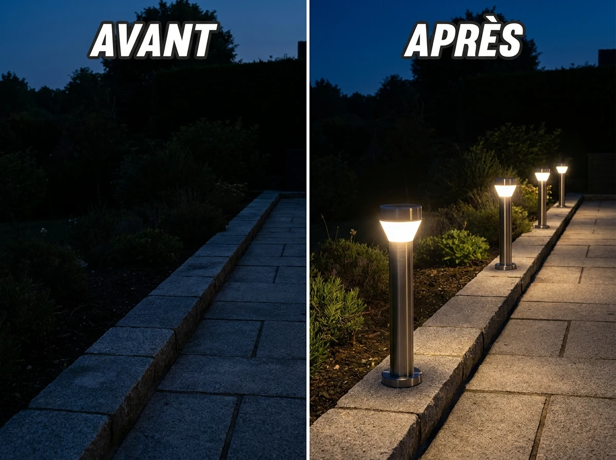 Bornes Solaires en Périmètre