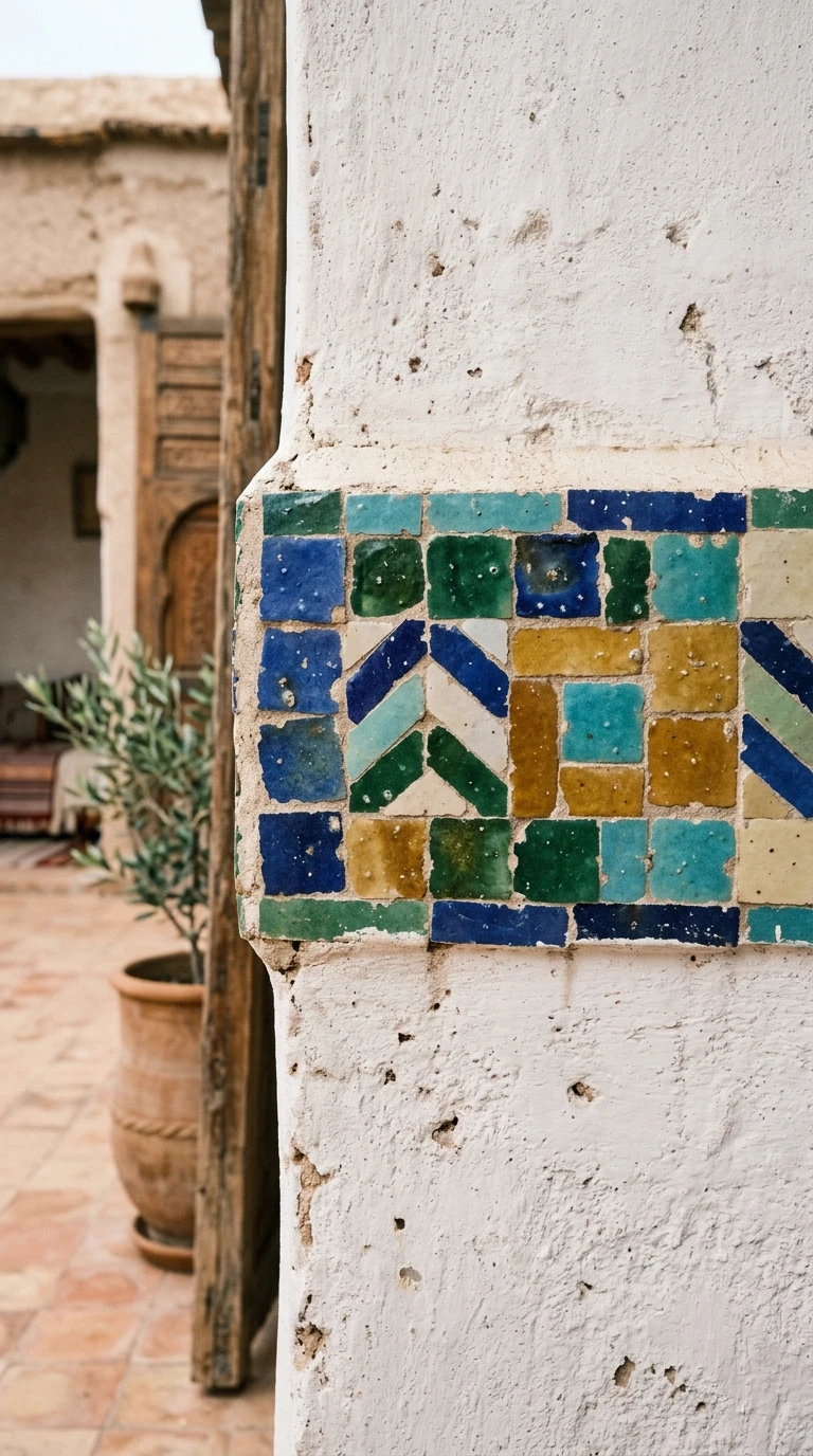 Carrelage Zellige Marocain en Liseret Décoratif