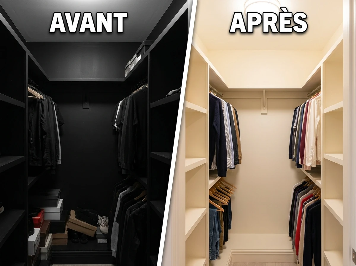Choisir des couleurs sombres à l'intérieur