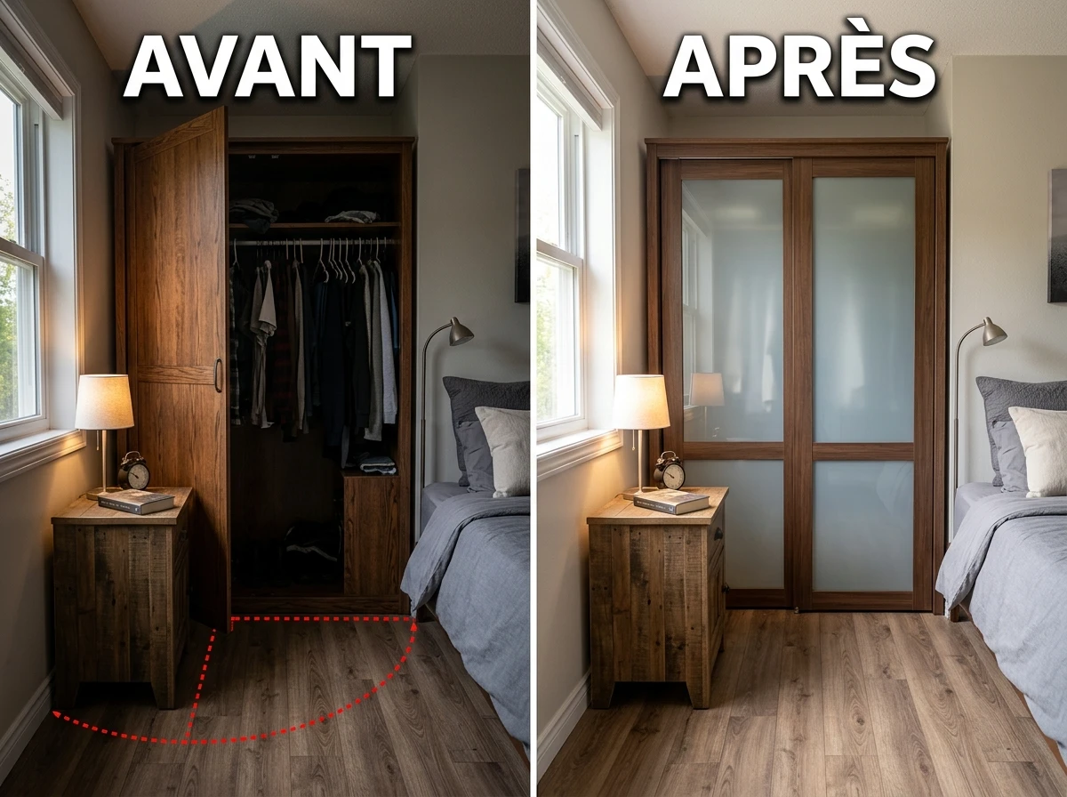 Choisir des portes battantes dans un Petit Espace