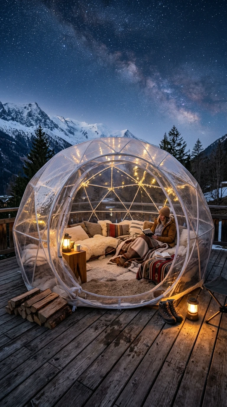 Couverture Nomade - Igloo de Terrasse