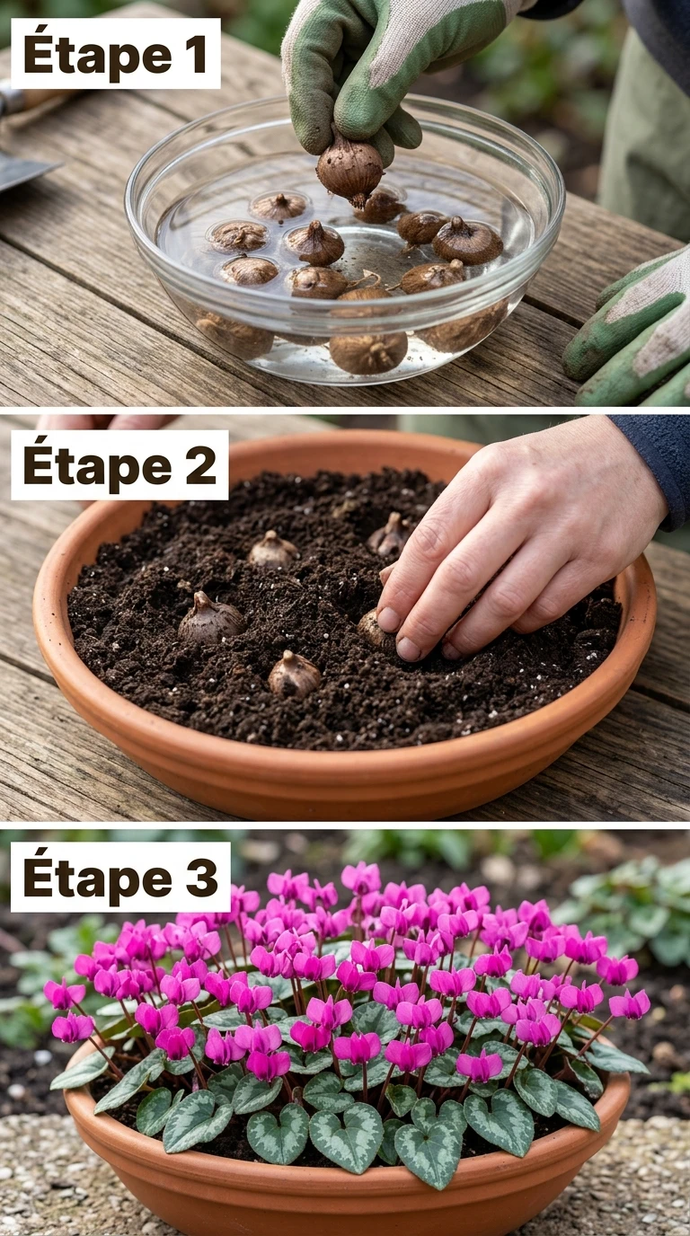 Cyclamen Coum - Tapis de Février