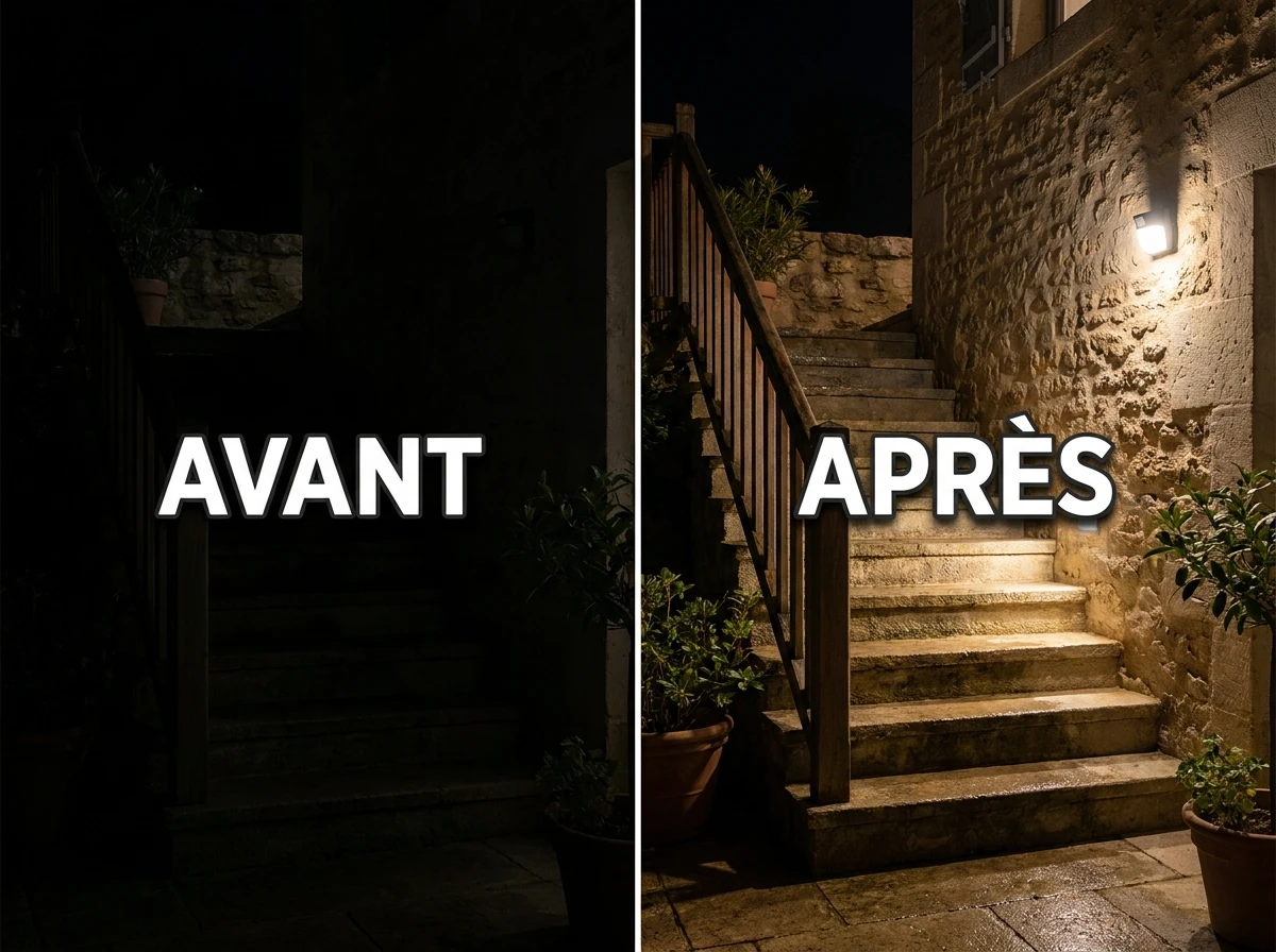 Détecteur de Mouvement pour l'Accès à la Terrasse