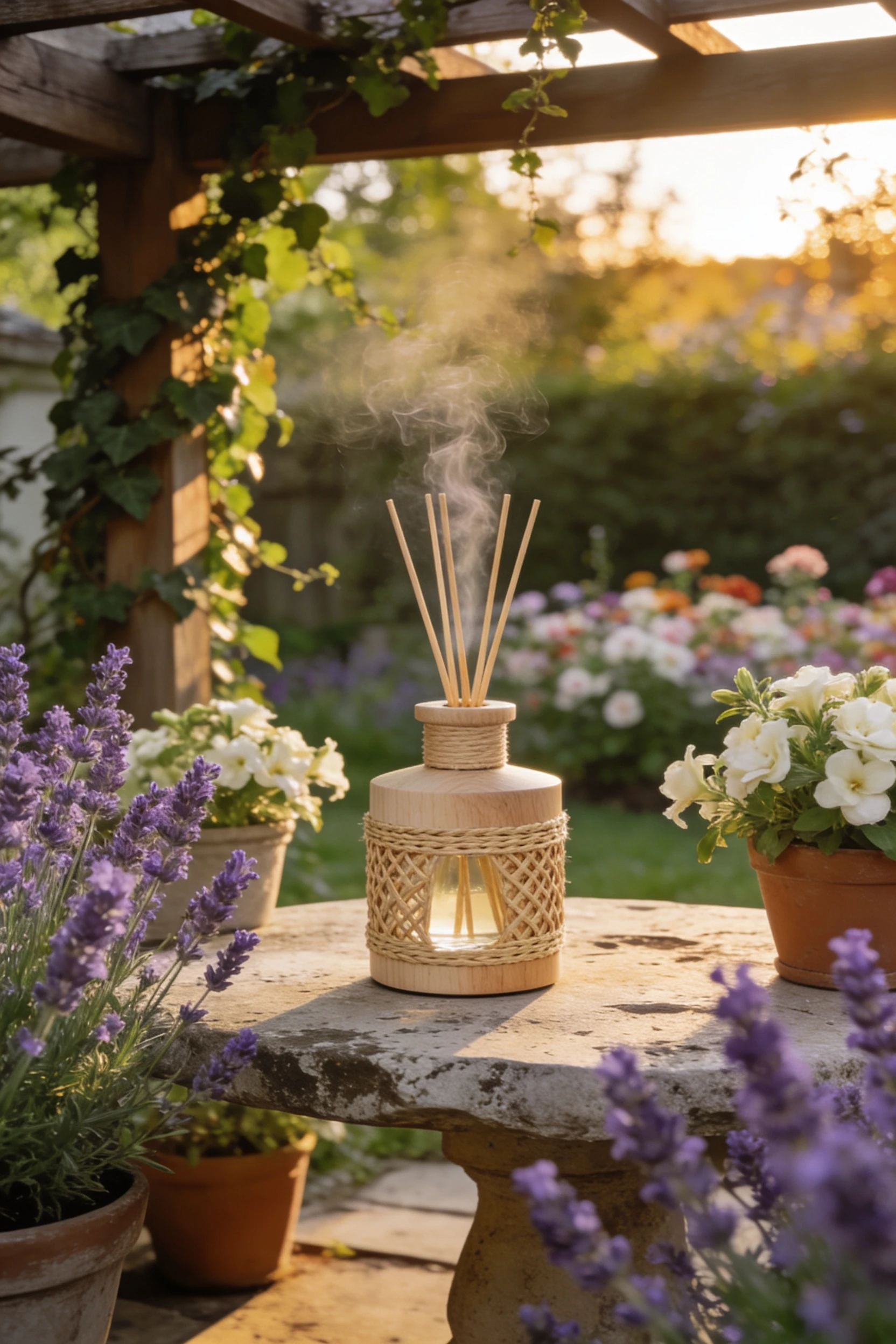 Diffuseur de Parfum Naturel pour l'Extérieur