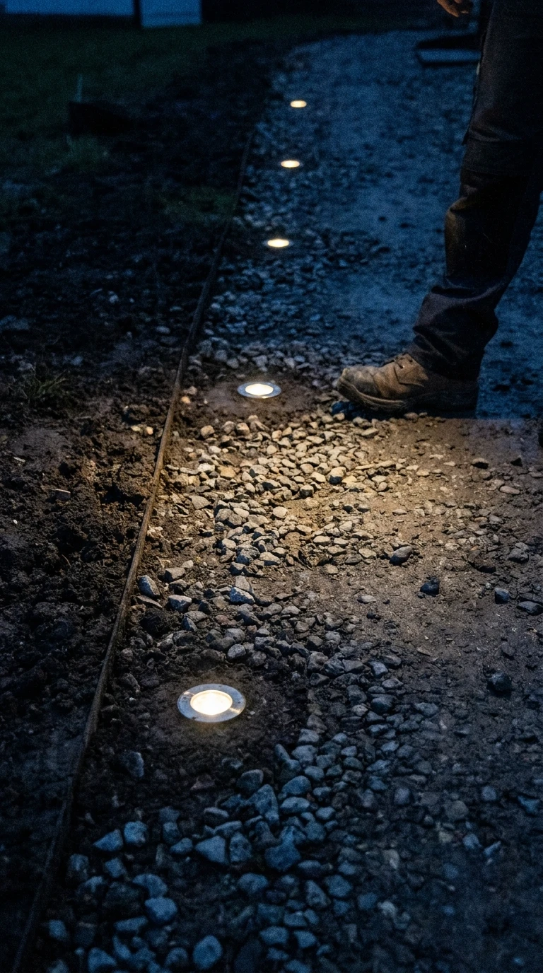 Éclairage LED Très Bas Spots Intégrés au Sol