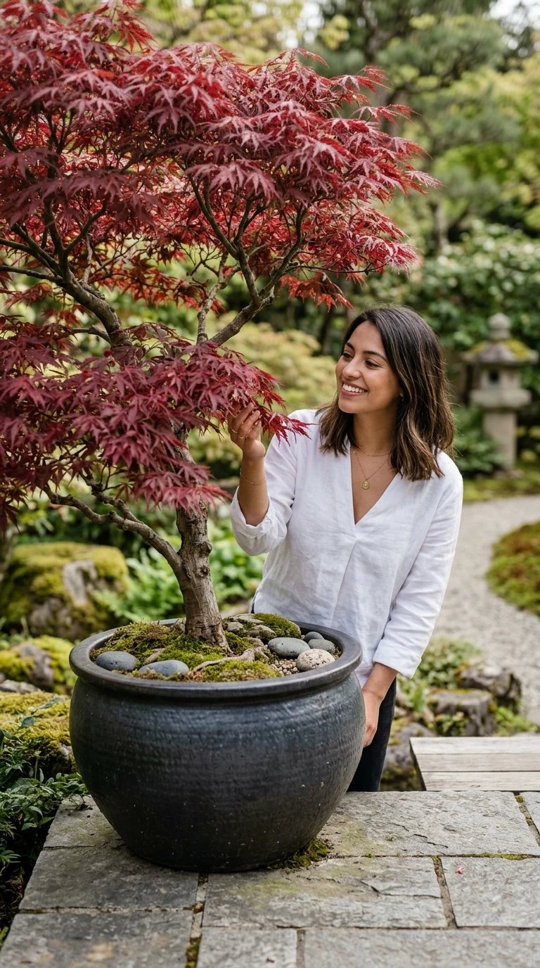 Érables du Japon en Pot Imposant