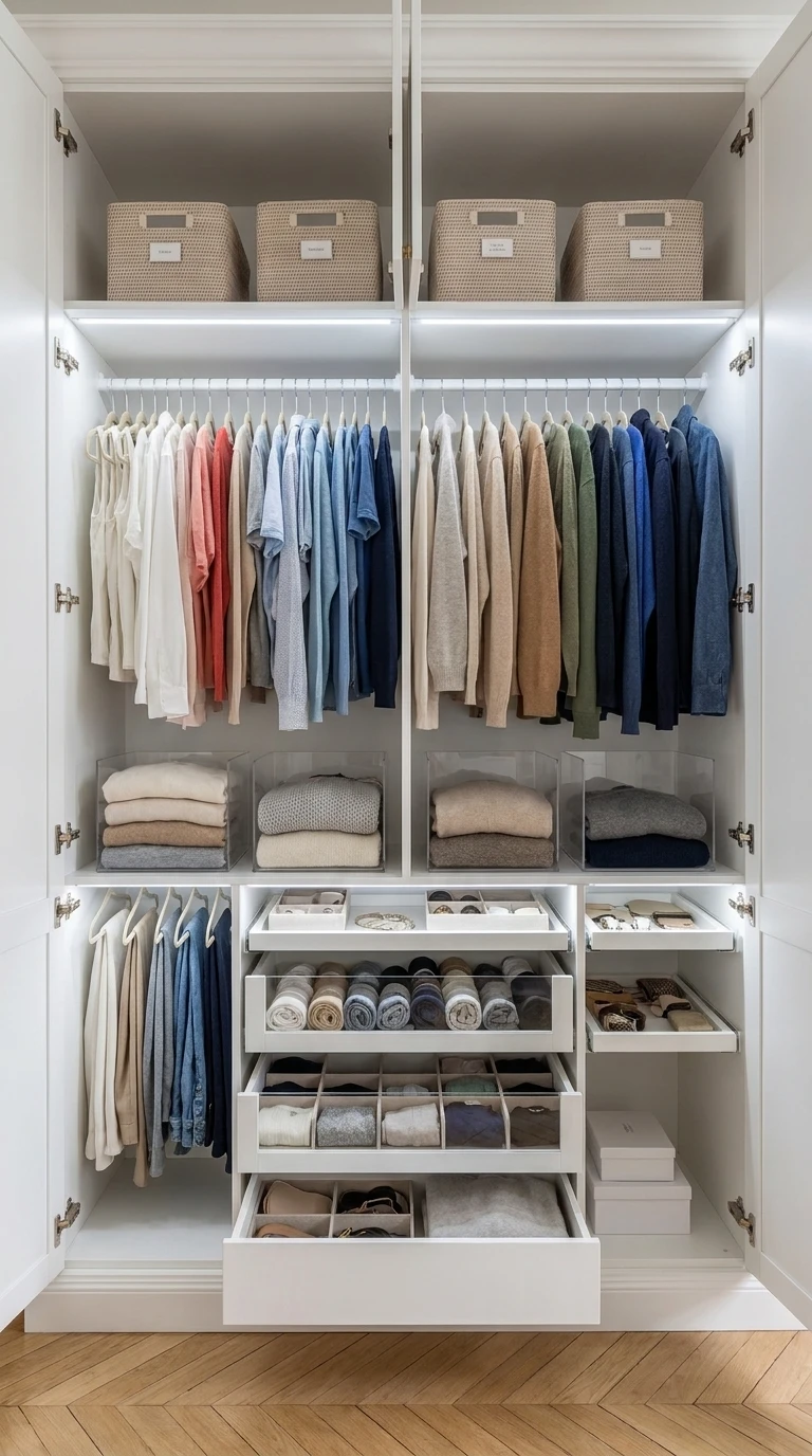 Étape 4 : Optimiser l'Intérieur du Placard et des Rangements