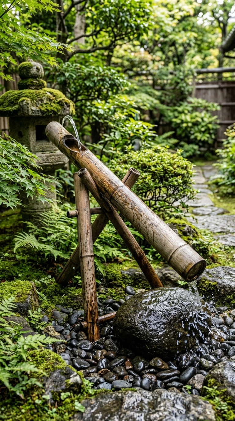 Fontaine Shishi-Odoshi Son Rythmique Zen