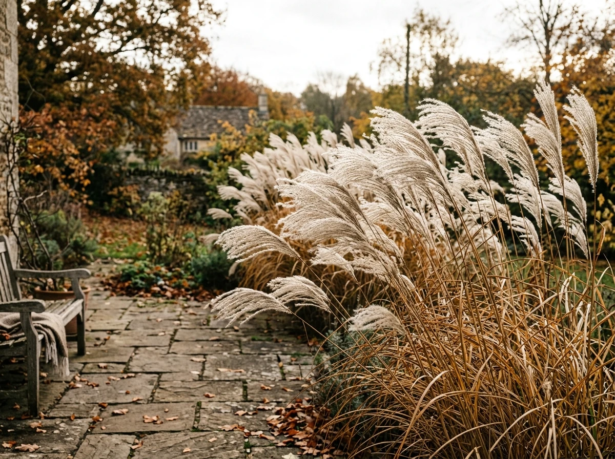 Graminées Miscanthus - Panaches d'Automne-Hiver