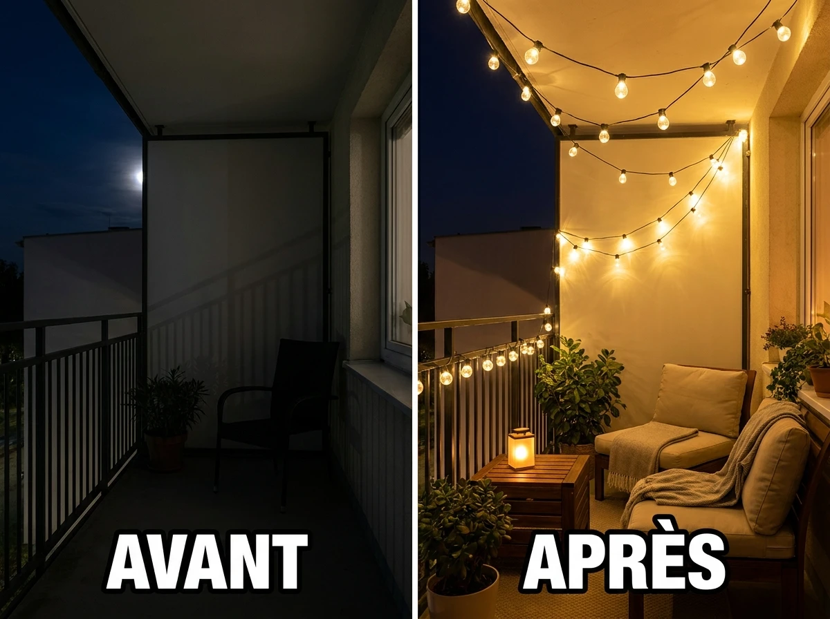 Guirlandes Lumineuses en Hauteur