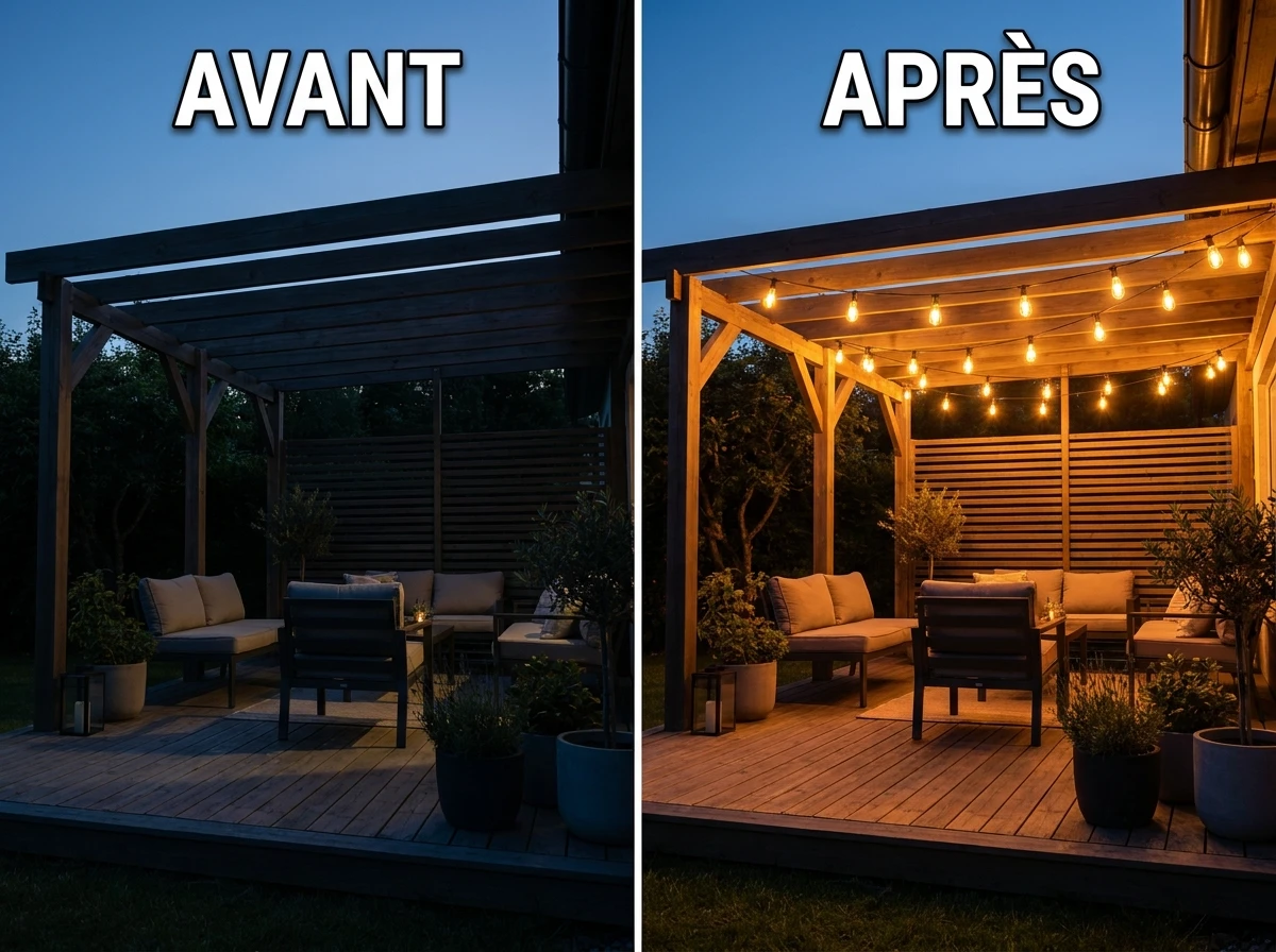 Guirlandes Pré-Allumées LED 2200K Très Chaudes