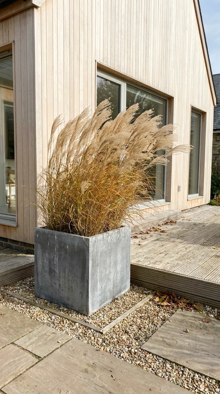 Herbe de la Pampa Alternative - Miscanthus en Bac