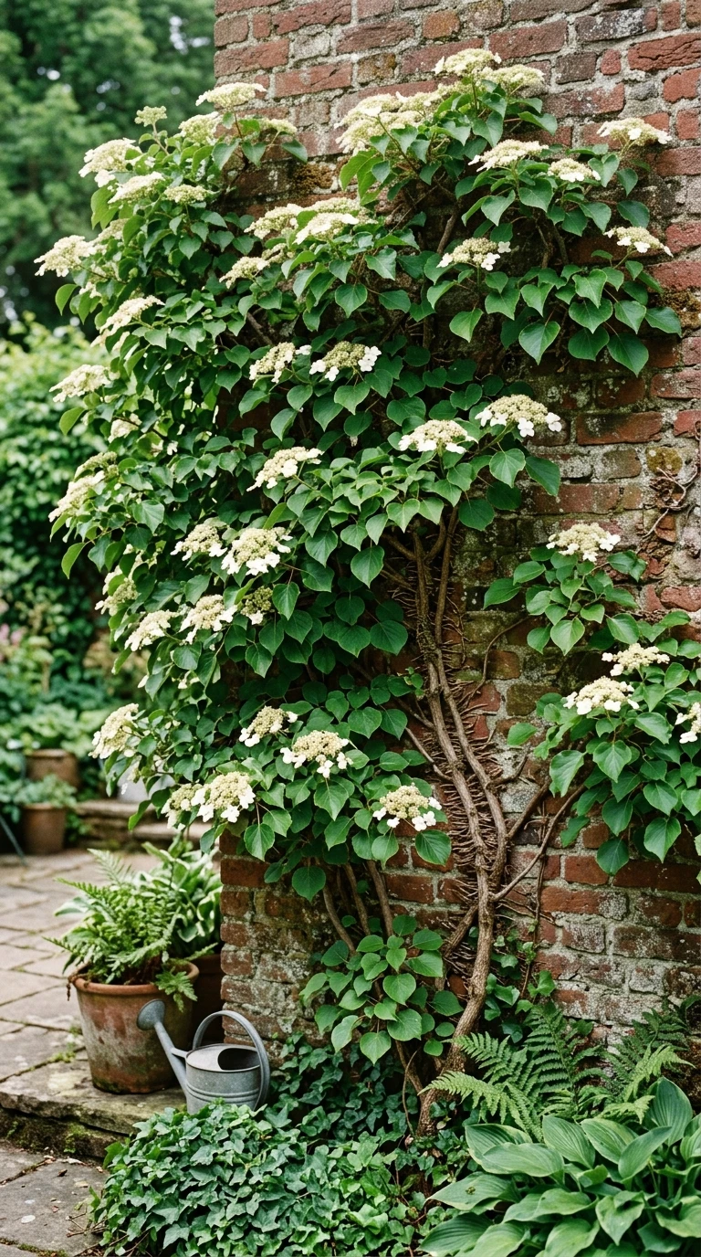 Hydrangea Anomala Petiolaris - L'Hortensia Grimpant