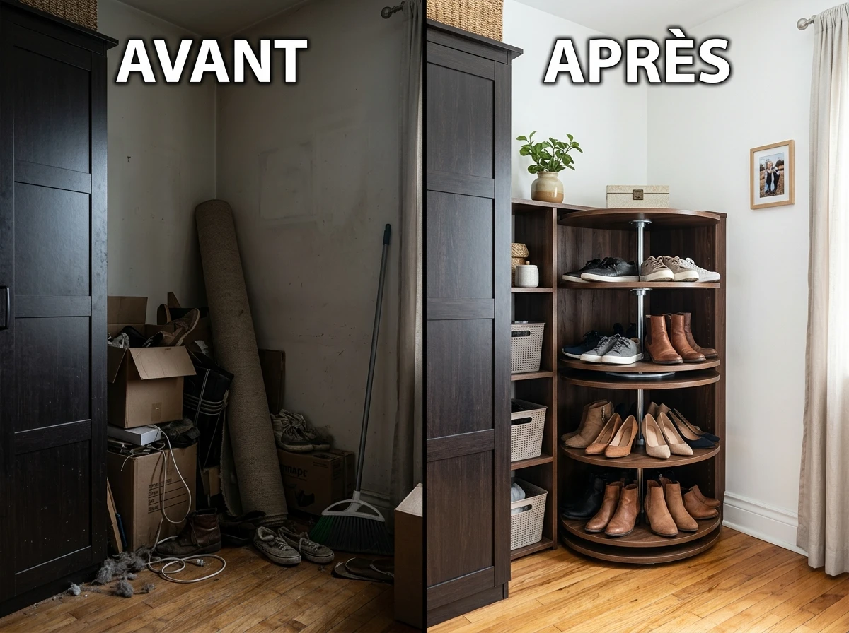 Ignorer les angles et espaces résiduels
