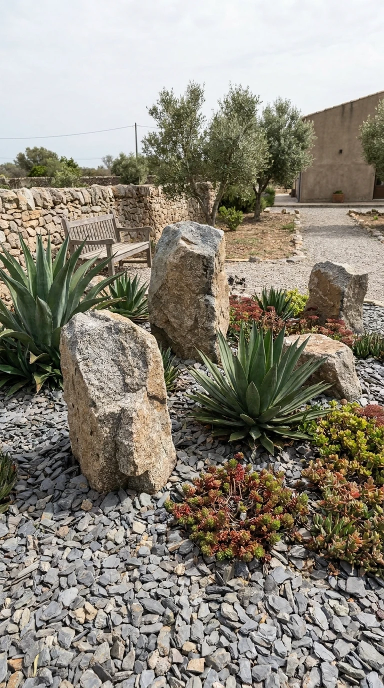 Jardin Sec Minéral